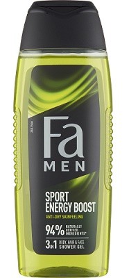 Fa spg Men Sport Energy Boost 250ml - Kosmetika Pro muže Péče o tělo Sprchové gely